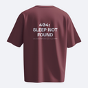 404: Sleep Not Found – Temporal Loop – Heavy, Oversize, Unisex Tişört