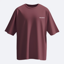 Maroon t-shirt with 'PRIMAL' logo on a light gray background