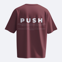 Push - Heavy, Oversize, Unisex T-shirt