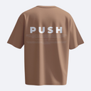 Push - Heavy, Oversize, Unisex T-shirt