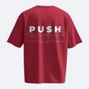 Push - Heavy, Oversize, Unisex T-shirt