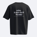 404: Sleep Not Found – Temporal Loop – Heavy, Oversize, Unisex Tişört