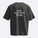 404: Sleep Not Found – Temporal Loop – Heavy, Oversize, Unisex Tişört