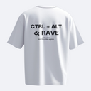 CTRL + ALT & RAVE – Temporal Loop – Heavy, Oversize, Unisex Tişört