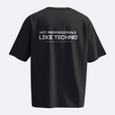 Hot Professionals Like Techno – Temporal Loop – Heavy, Oversize, Unisex Tişört