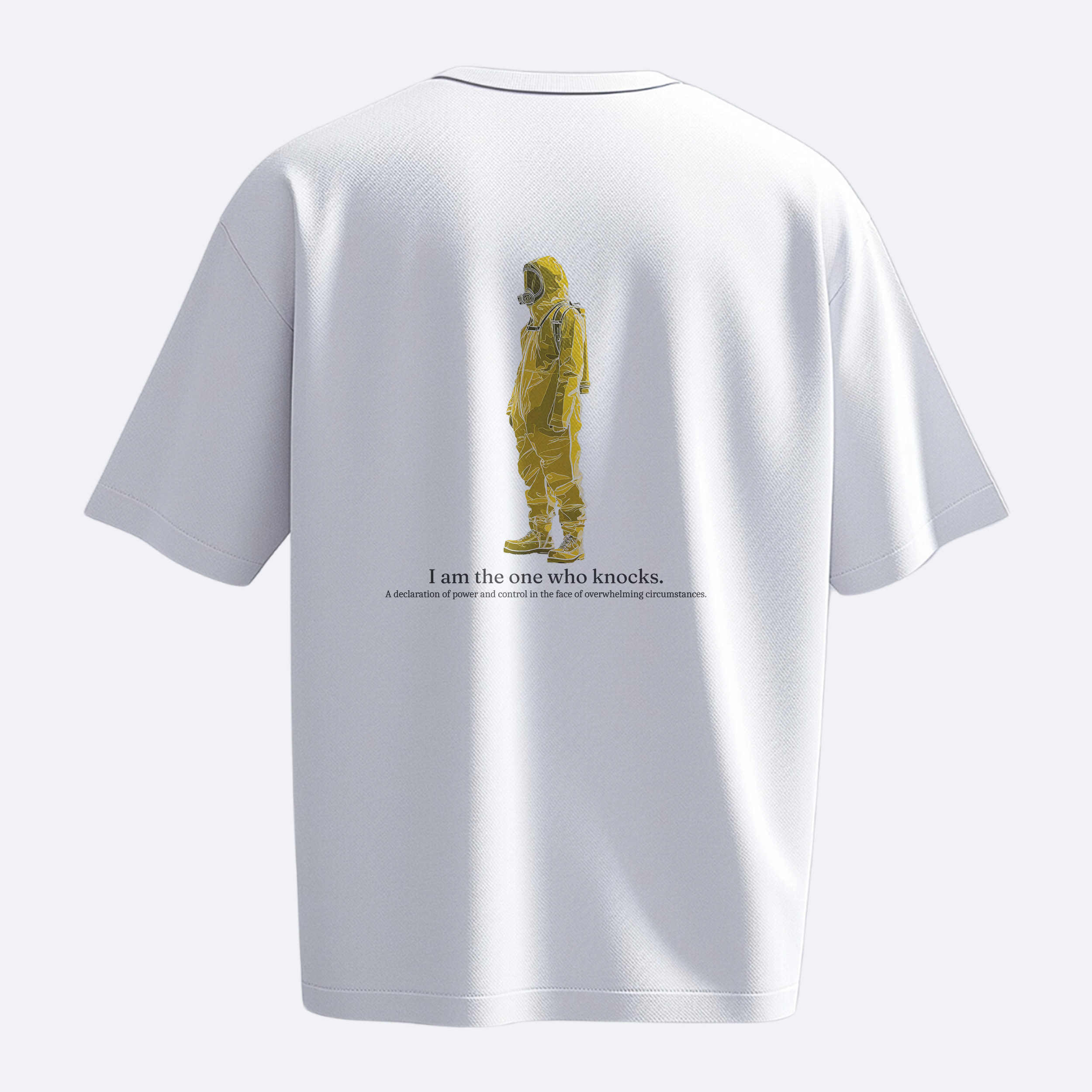 Breaking Bad - The One Who Knocks: Heavy, Oversize, Unisex Tişört