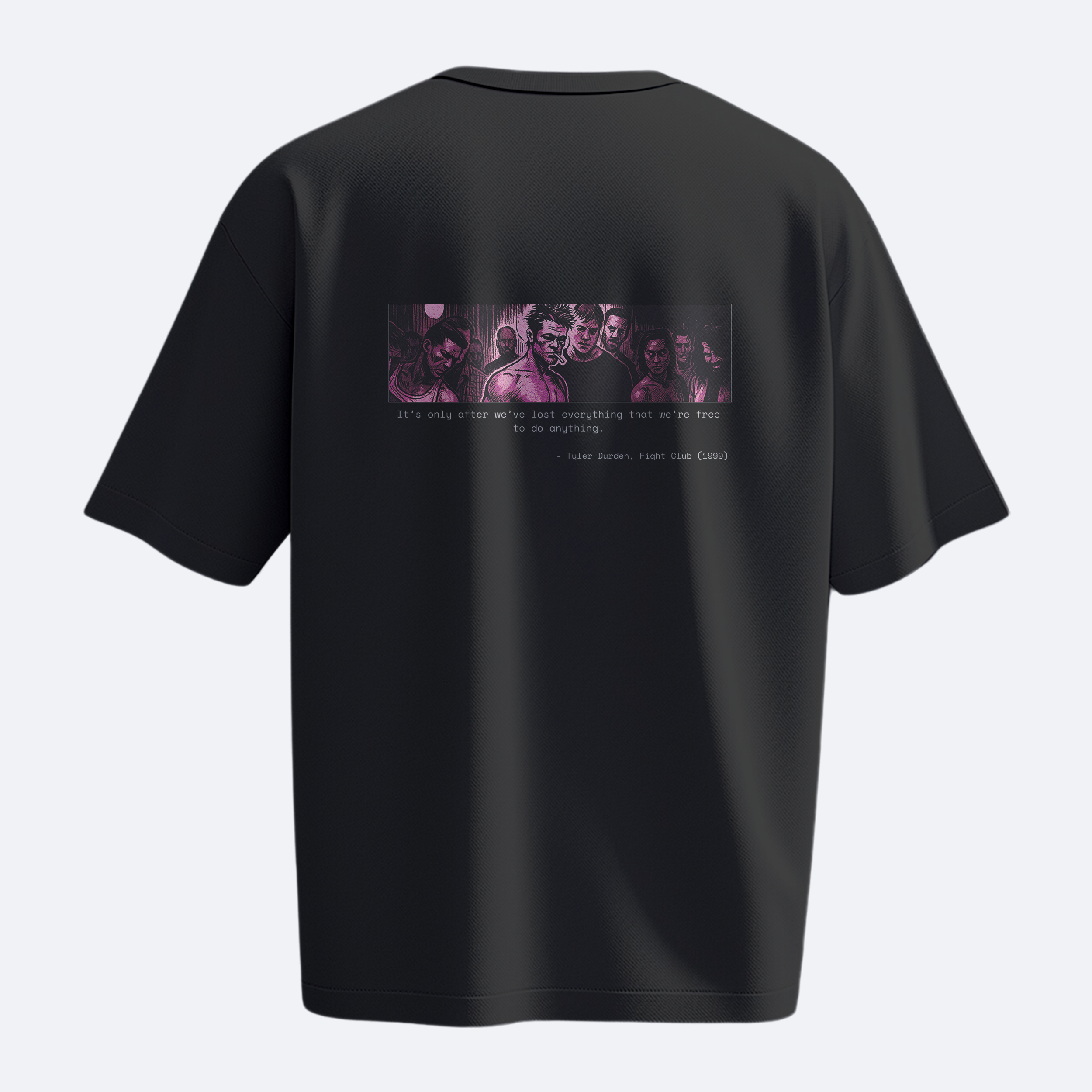 Lost Everything - Fight Club - Heavy, Oversize, Unisex Tişört