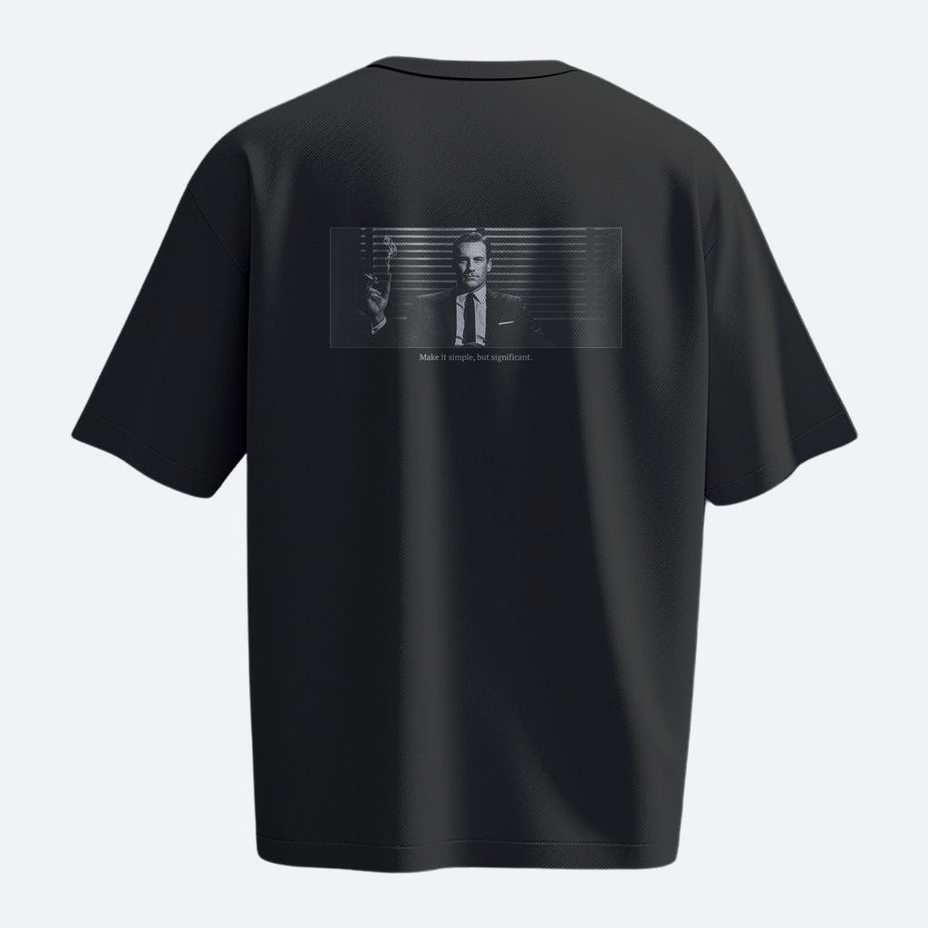 Smoke & Shadows - Mad Men - Heavy, Oversize, Unisex Tişört