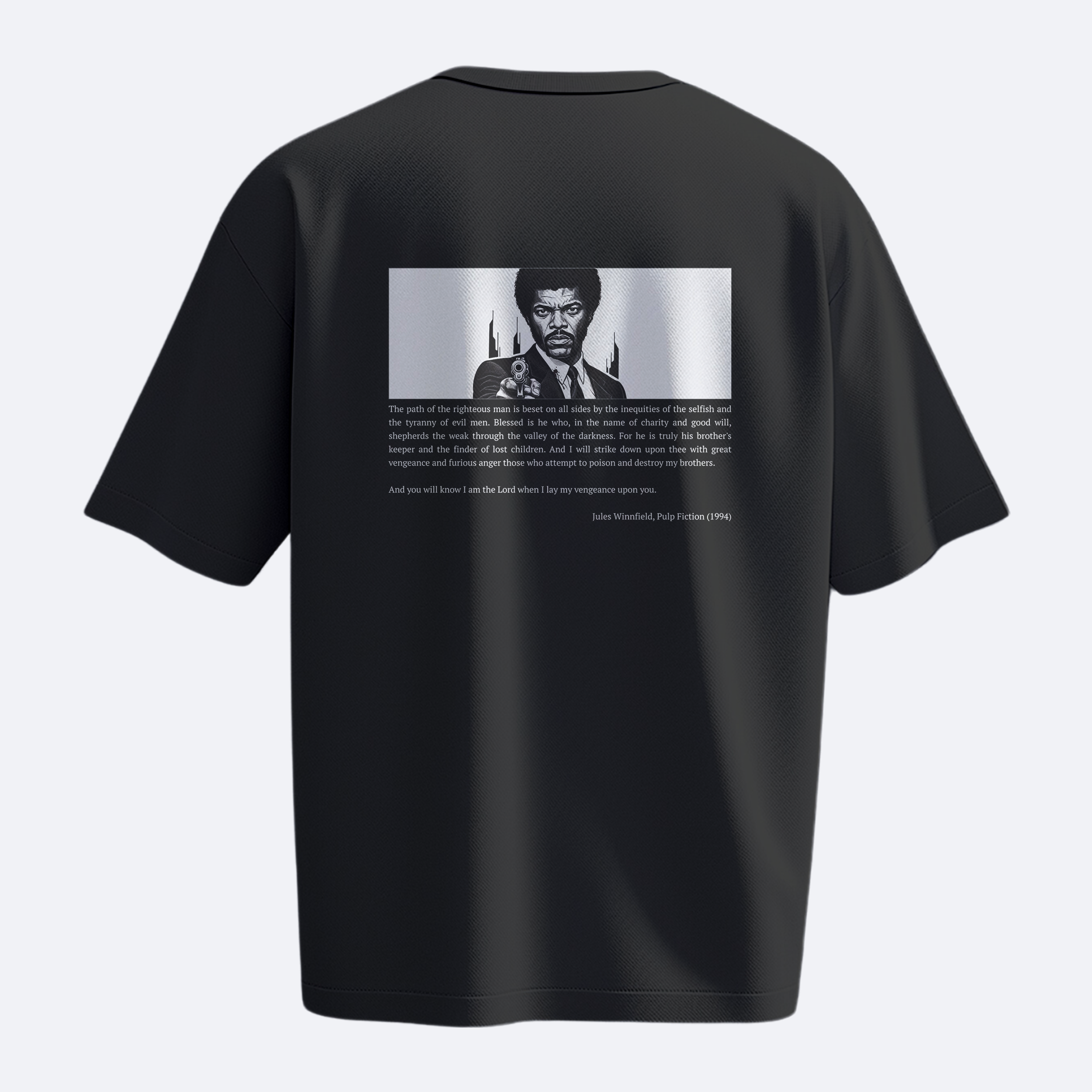 Vengeance - Pulp Fiction - Heavy, Oversize, Unisex Tişört
