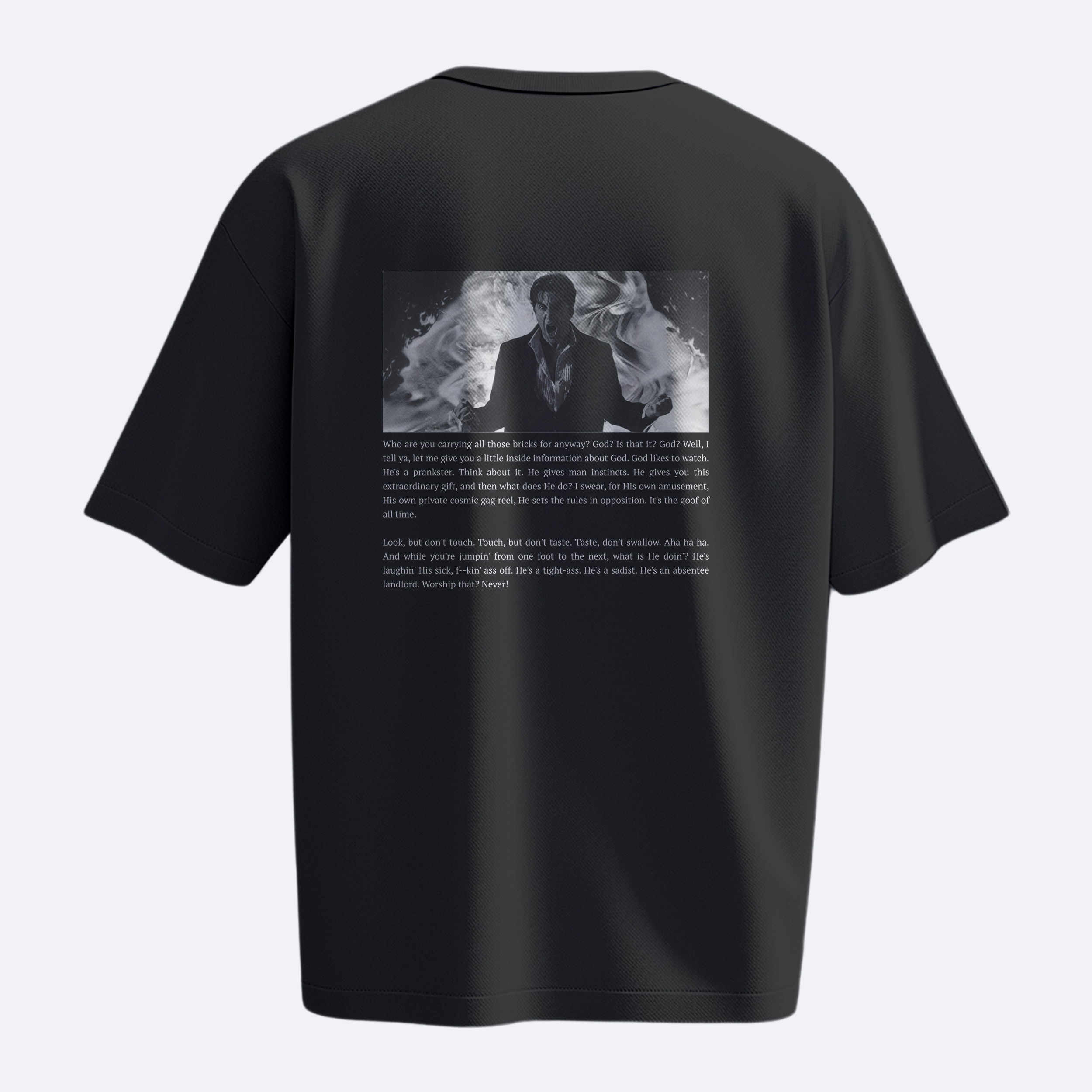 Prankster - The Devil’s Advocate - Heavy, Oversize, Unisex Tişört
