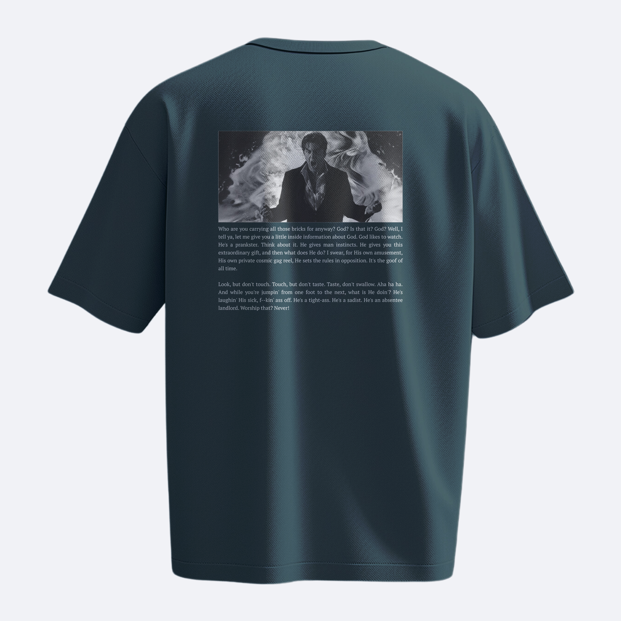 Prankster - The Devil’s Advocate - Heavy, Oversize, Unisex Tişört