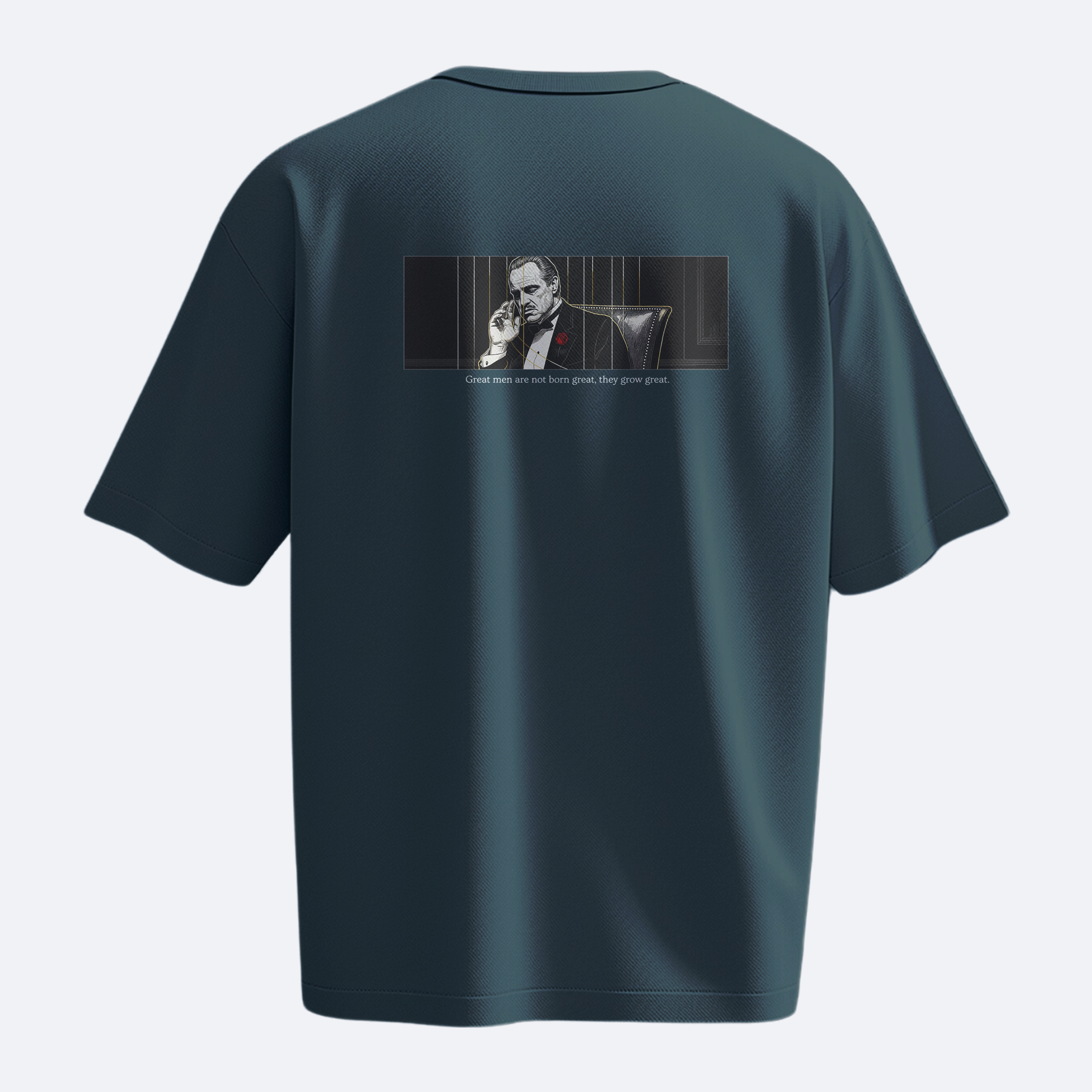 Grow Great - The Godfather - Heavy, Oversize, Unisex Tişört