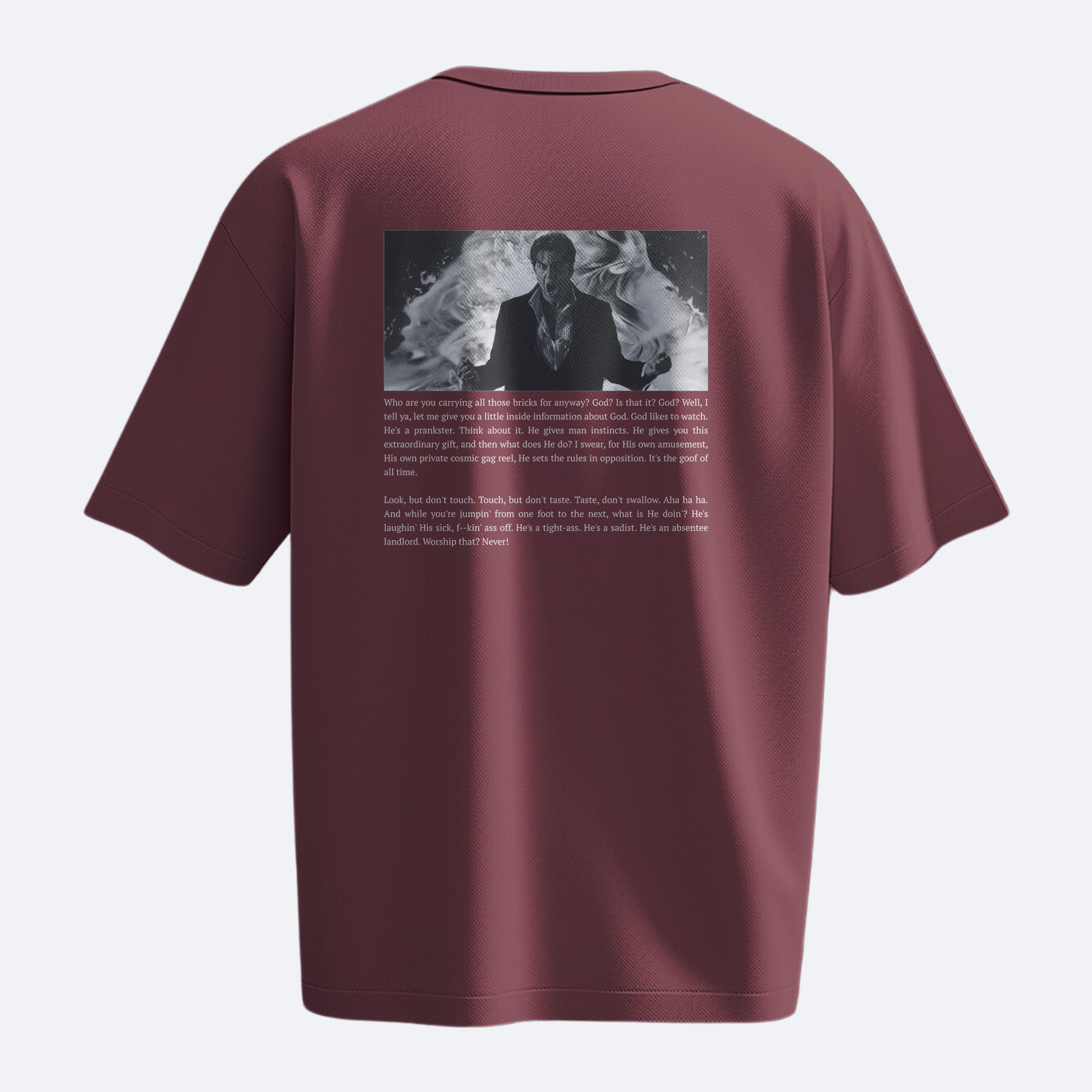 Prankster - The Devil’s Advocate - Heavy, Oversize, Unisex Tişört