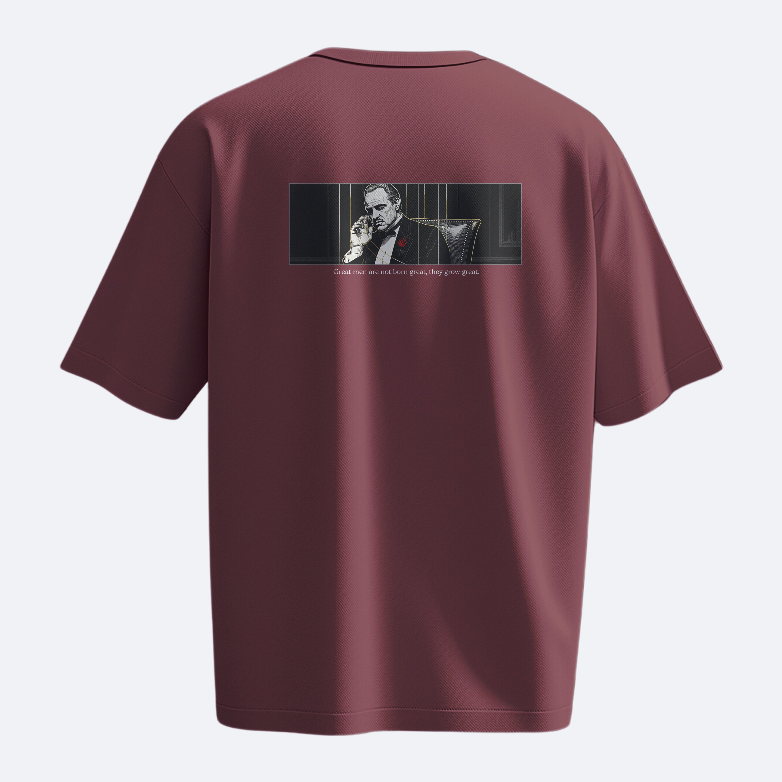 Grow Great - The Godfather - Heavy, Oversize, Unisex Tişört