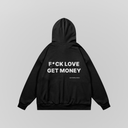 F. Love - Black & Oversized Hoodie