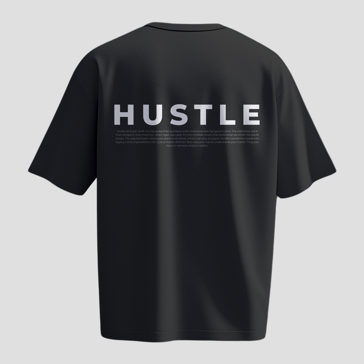 Hustle - Heavy, Oversize, Unisex T-shirt