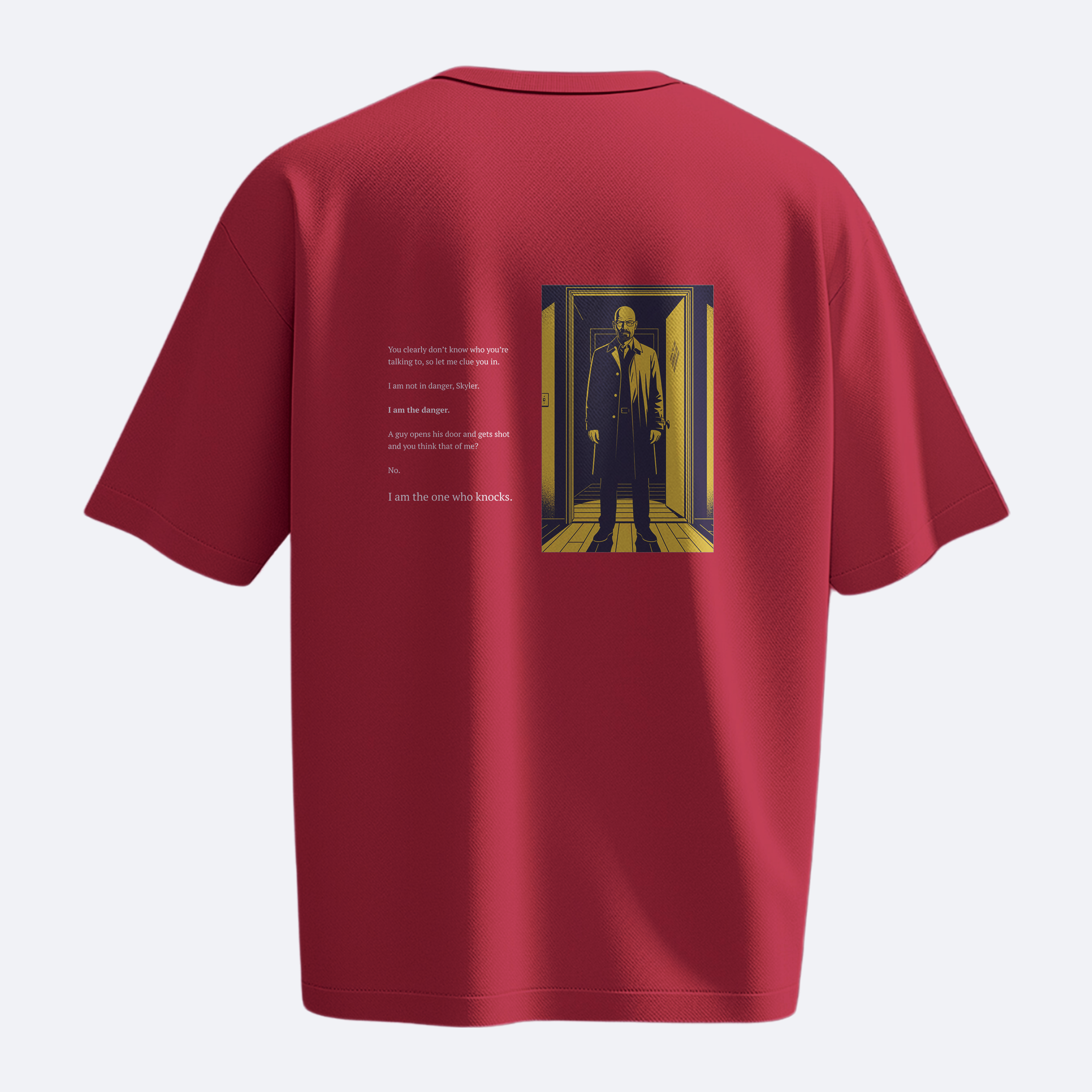 The Danger - Breaking Bad - Heavy, Oversize, Unisex Tişört