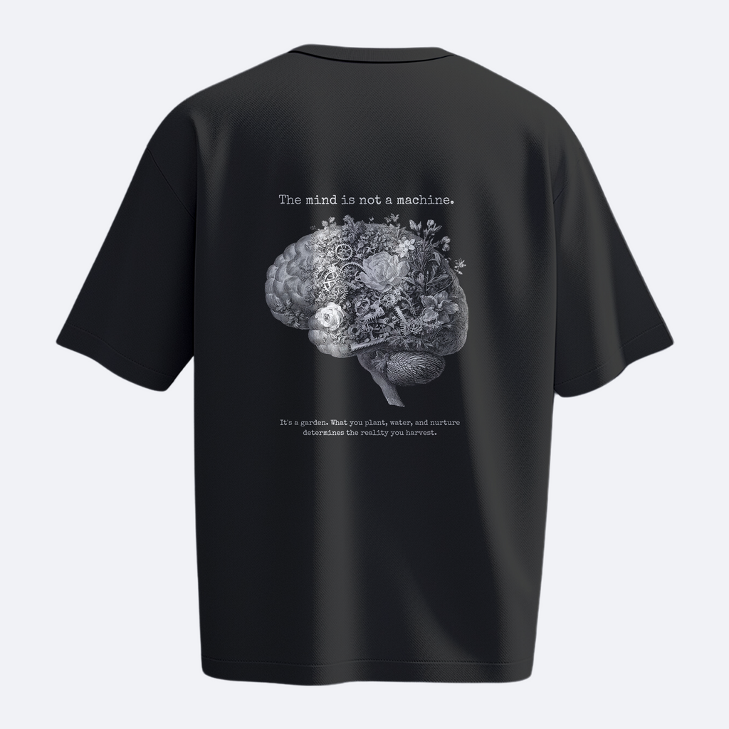 The Mind Is Not A Machine: Heavy, Oversize, Unisex Tişört