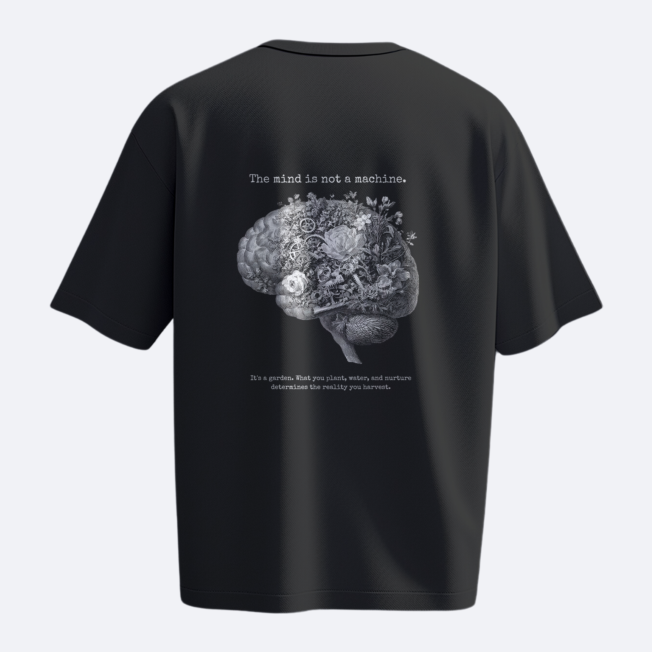 The Mind Is Not A Machine: Heavy, Oversize, Unisex Tişört
