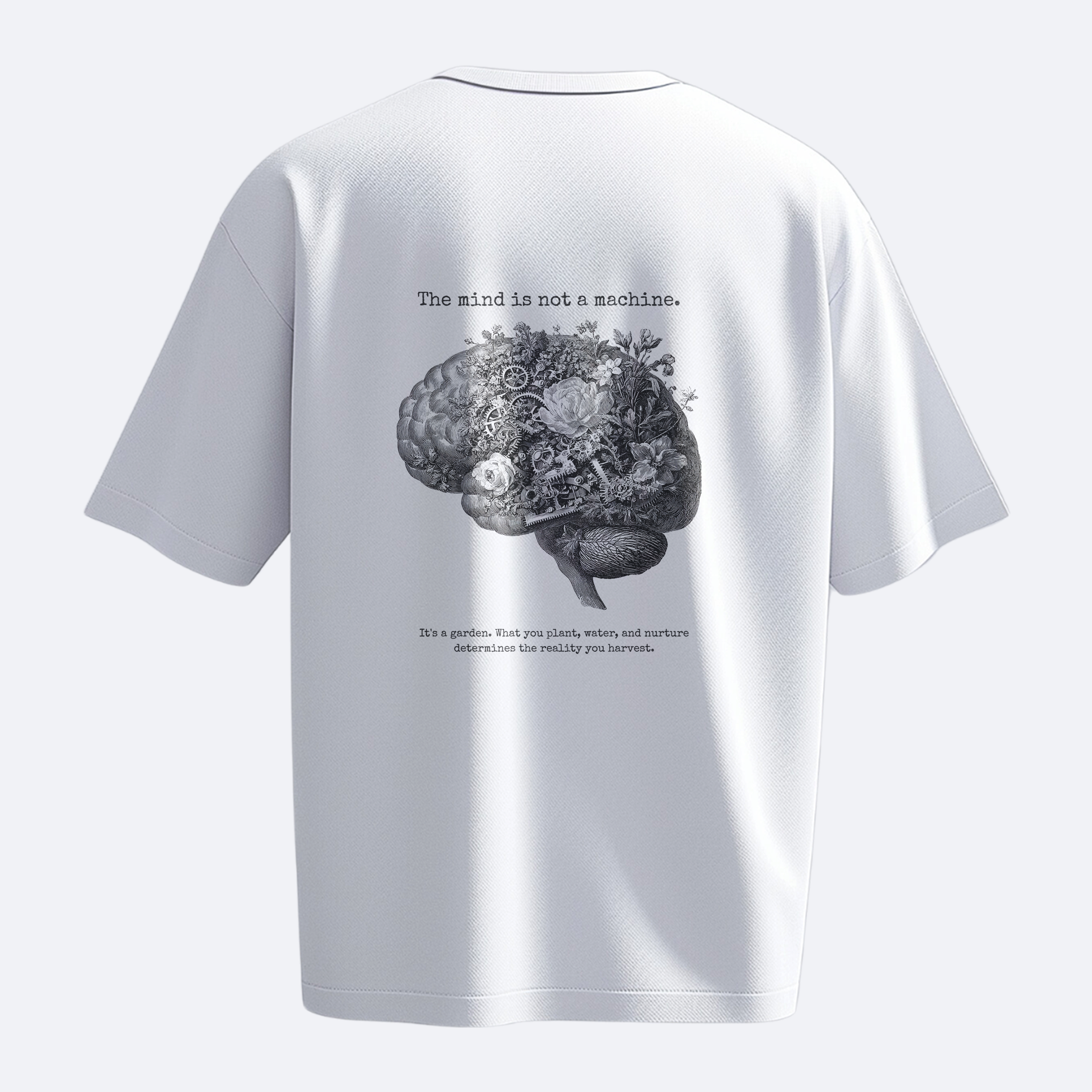 The Mind Is Not A Machine: Heavy, Oversize, Unisex Tişört