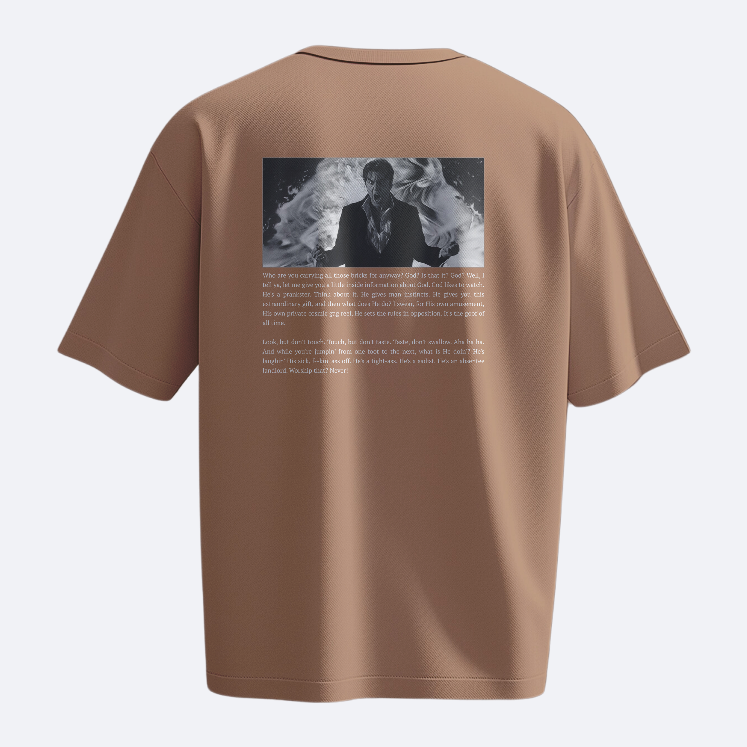 Prankster - The Devil’s Advocate - Heavy, Oversize, Unisex Tişört