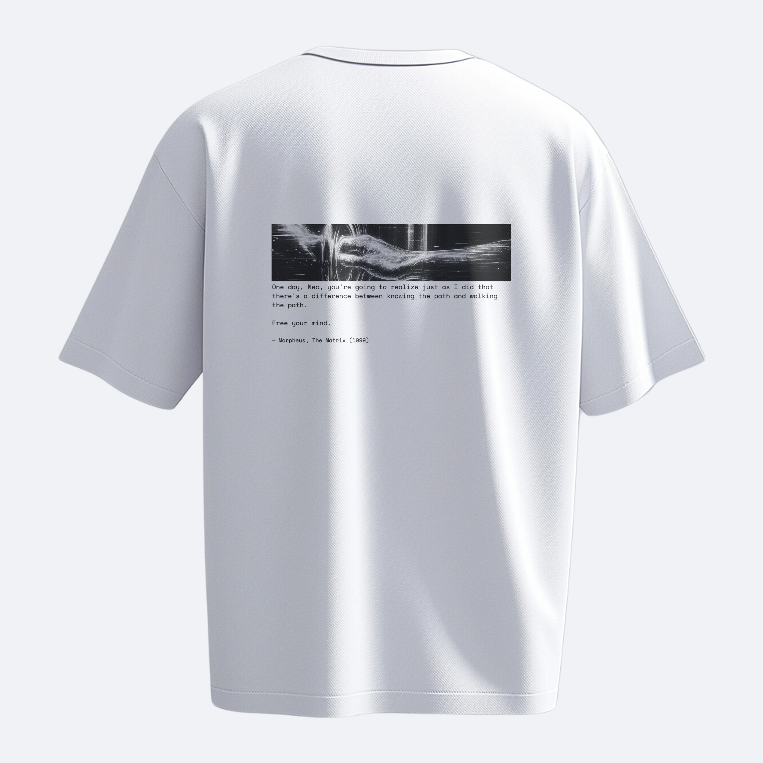The One Who Knocks Reality - Matrix - Heavy, Oversize, Unisex Tişört