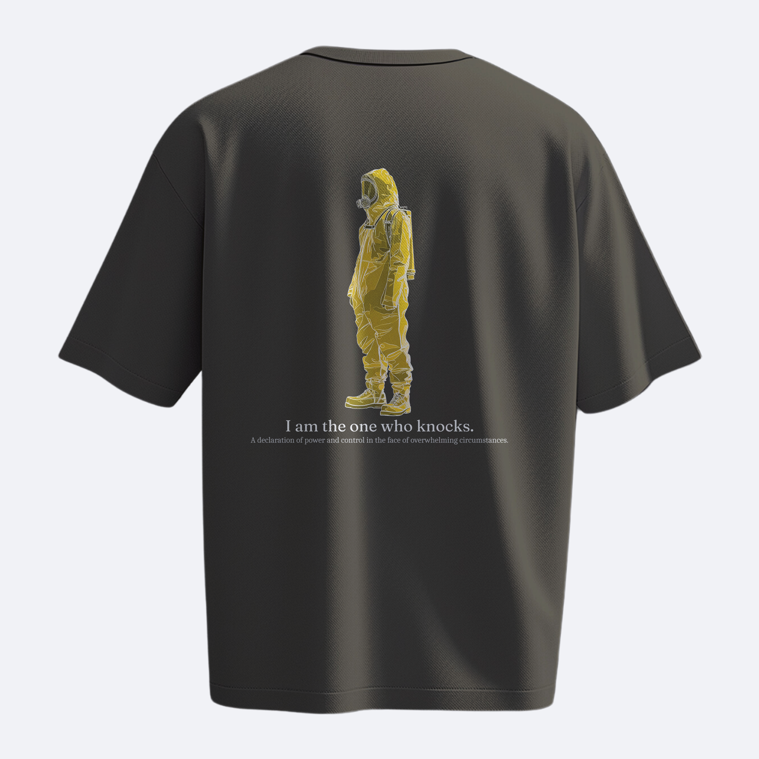 Breaking Bad - The One Who Knocks: Heavy, Oversize, Unisex Tişört