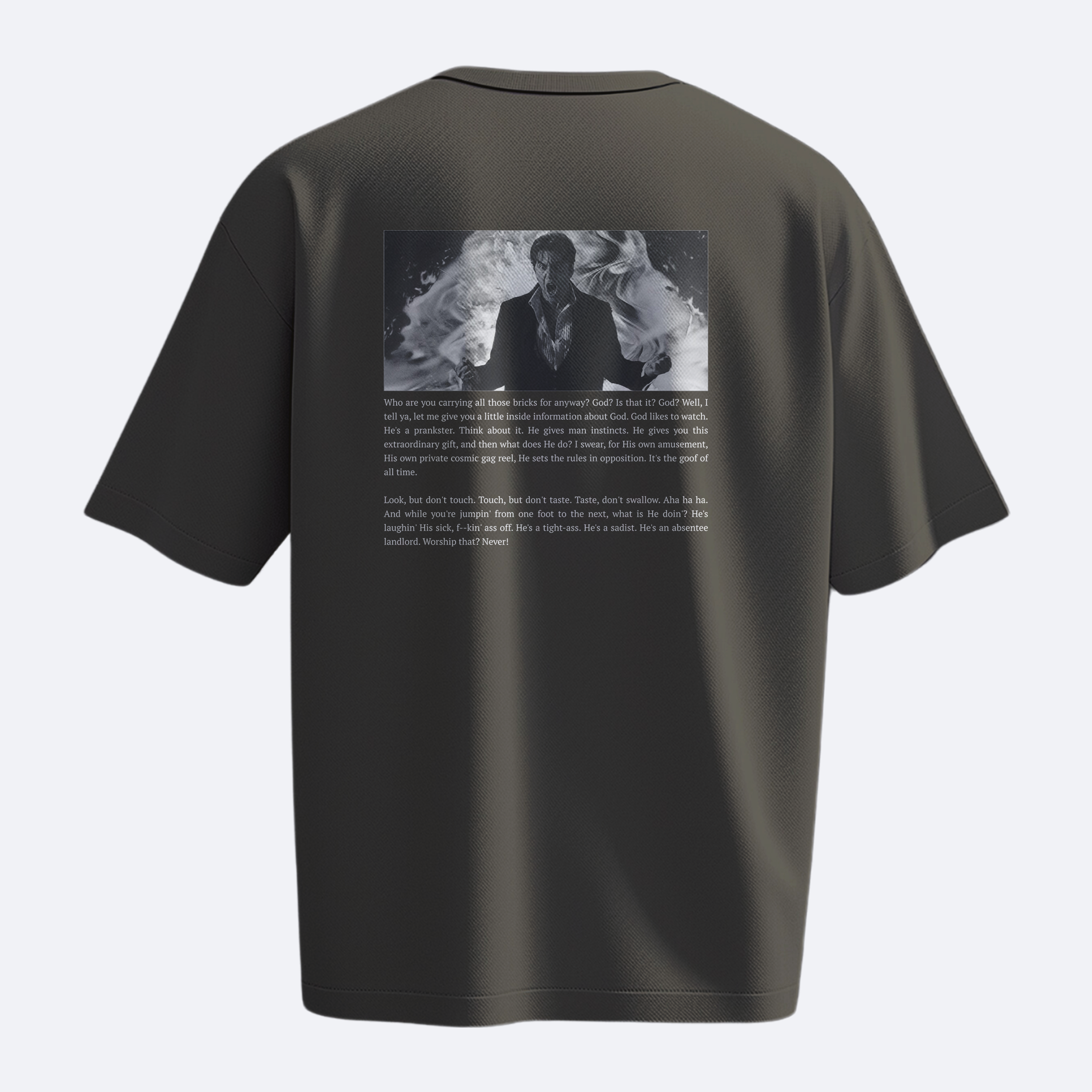 Prankster - The Devil’s Advocate - Heavy, Oversize, Unisex Tişört