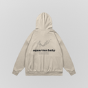 Aquarius - Offwhite Oversize Hoodie