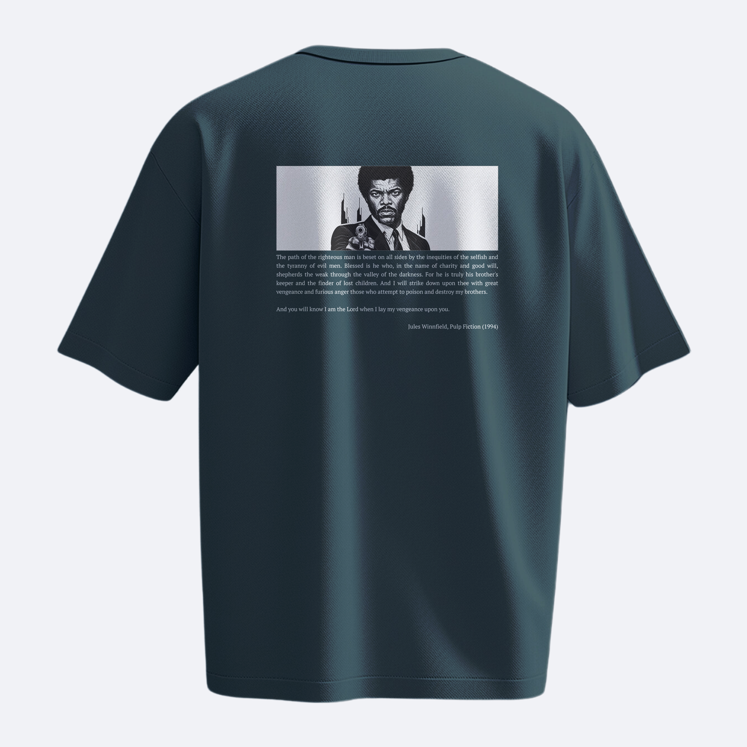 Vengeance - Pulp Fiction - Heavy, Oversize, Unisex Tişört