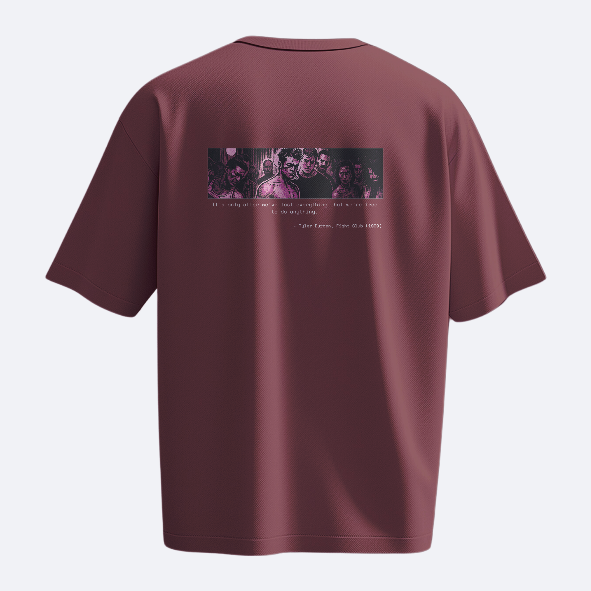 Lost Everything - Fight Club - Heavy, Oversize, Unisex Tişört
