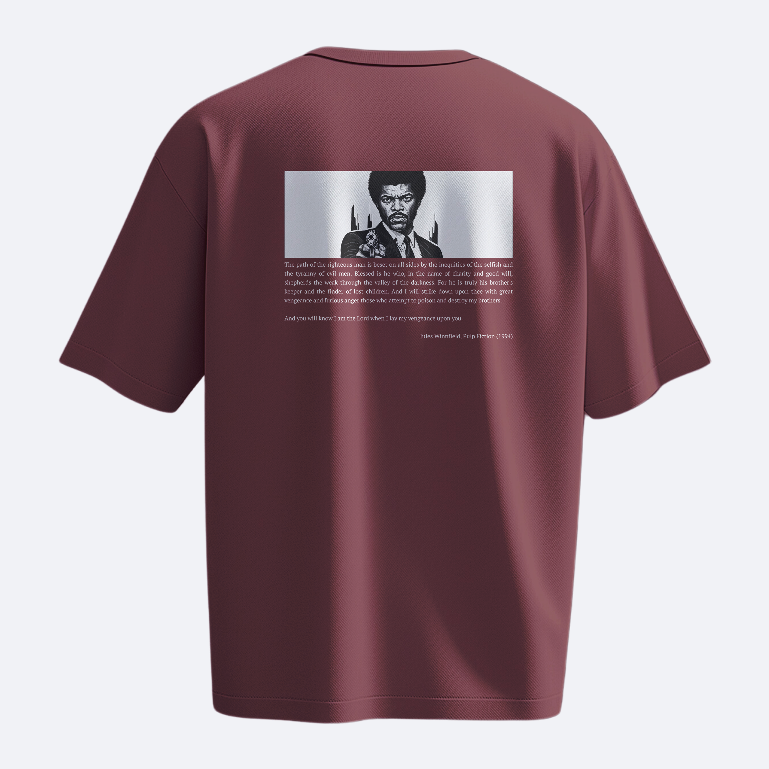 Vengeance - Pulp Fiction - Heavy, Oversize, Unisex Tişört