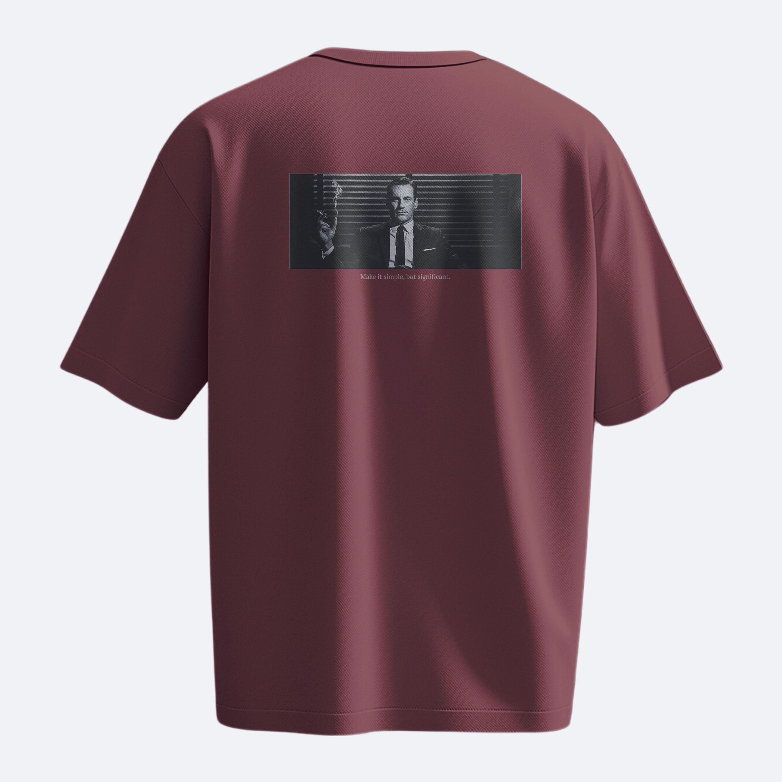 Smoke & Shadows - Mad Men - Heavy, Oversize, Unisex Tişört