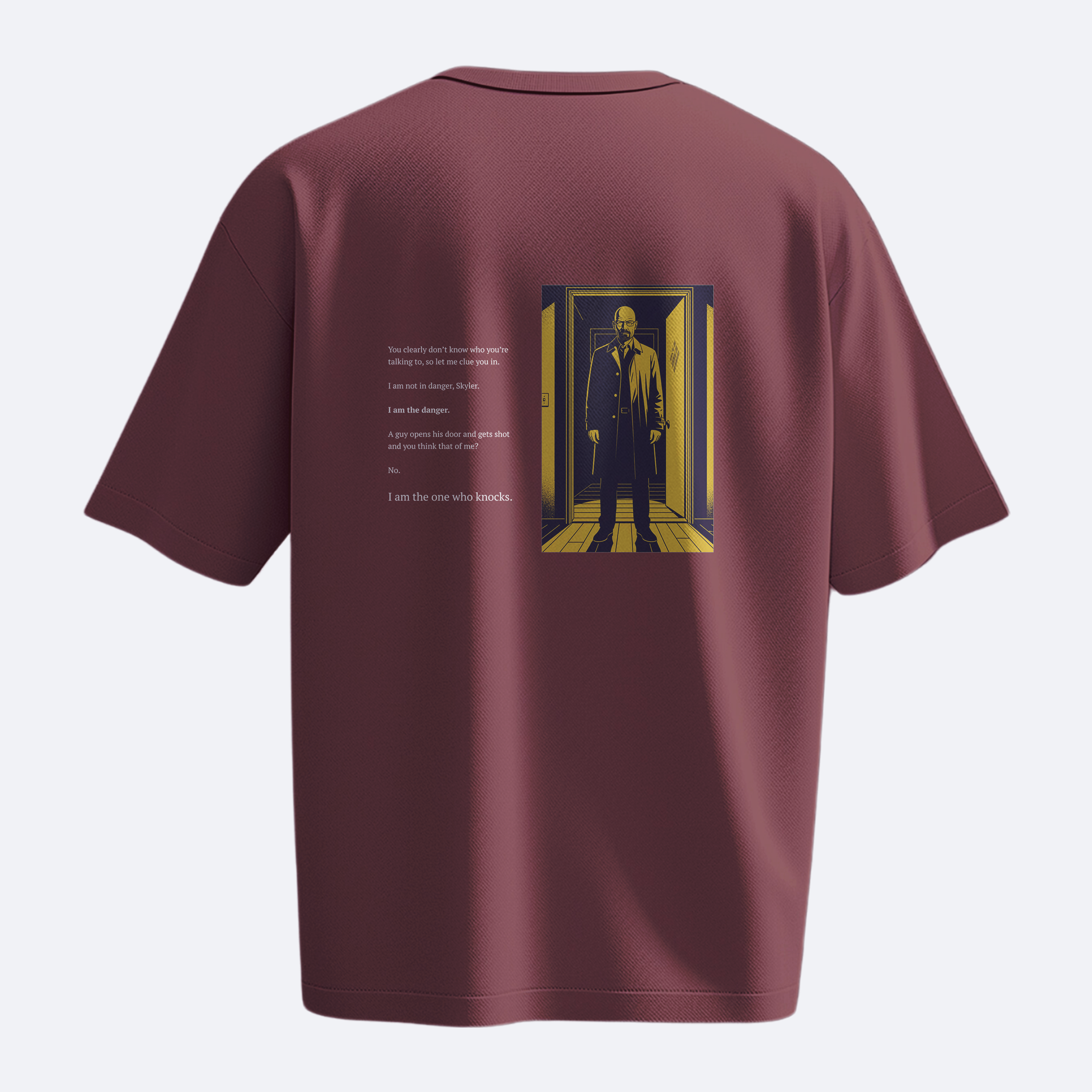 The Danger - Breaking Bad - Heavy, Oversize, Unisex Tişört