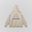 Cancer - Offwhite Oversize Hoodie