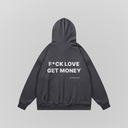 F. Love - Charcoal & Oversized Hoodie