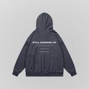 Show Up - Navy Blue & Oversized Hoodie
