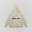 Pisces - Offwhite Oversize Hoodie
