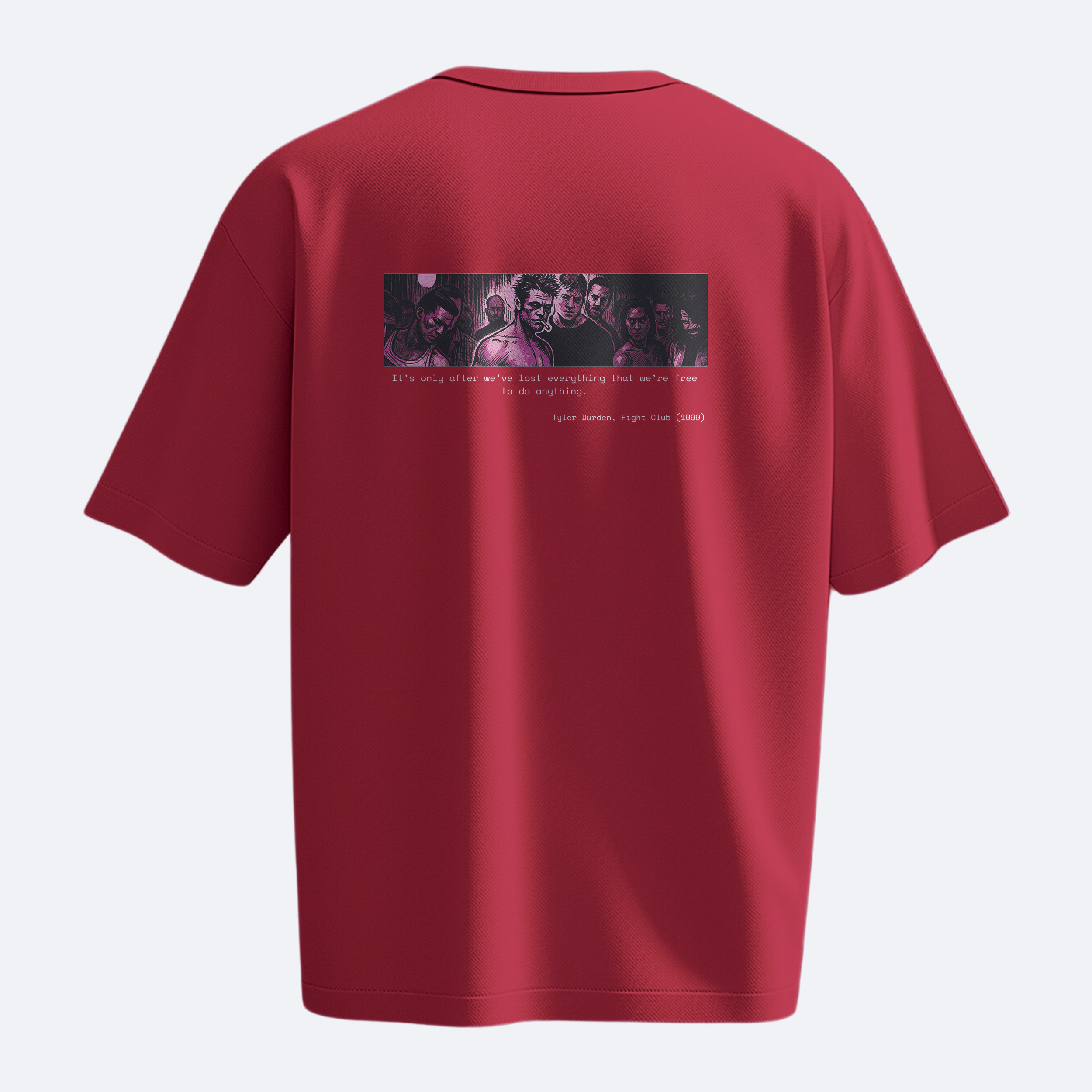 Lost Everything - Fight Club - Heavy, Oversize, Unisex Tişört