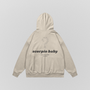 Scorpio - Offwhite Oversize Hoodie