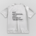 Selective - White & Oversize