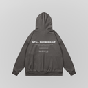 Show Up - Stone Gray & Oversize Hoodie