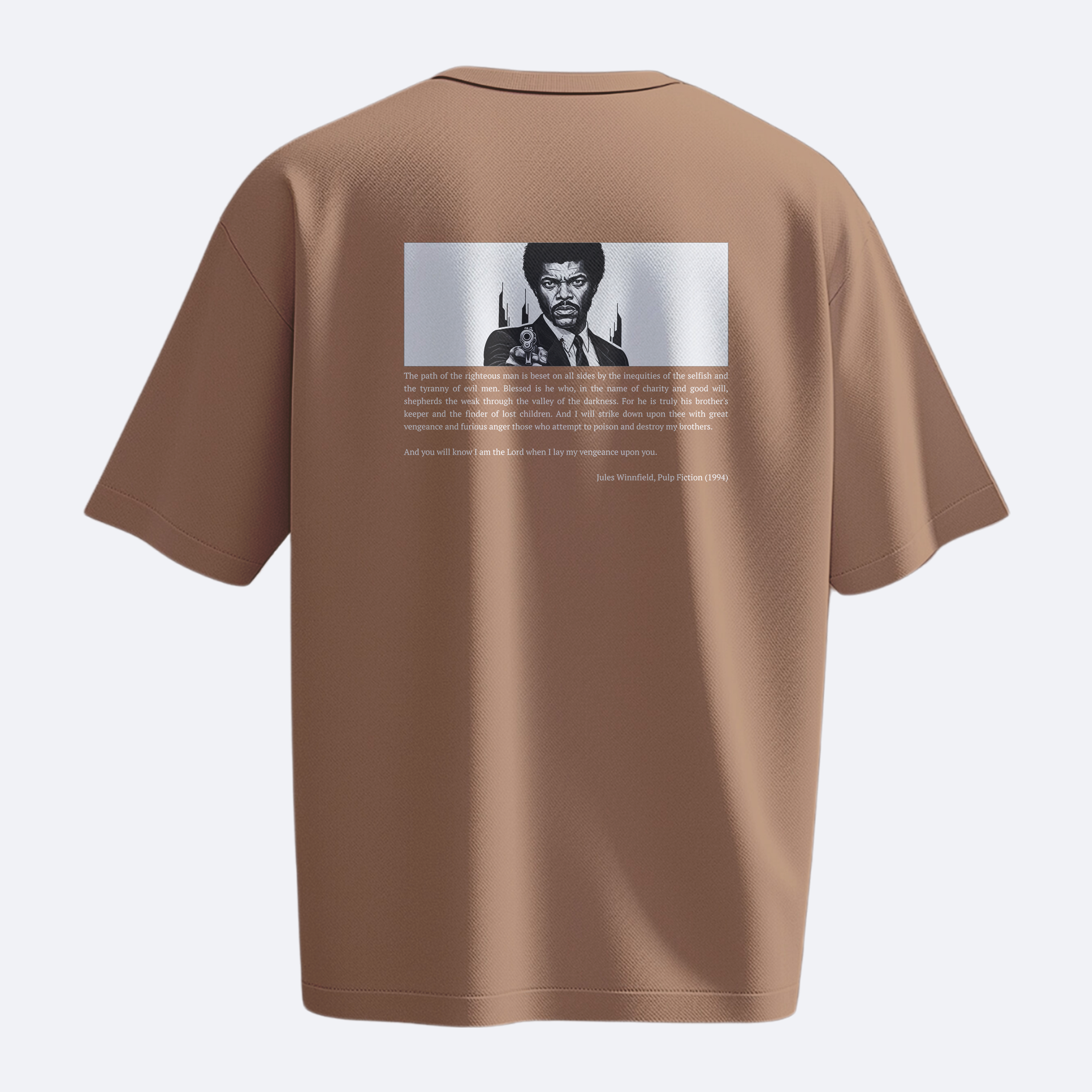 Vengeance - Pulp Fiction - Heavy, Oversize, Unisex Tişört