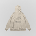 Virgo - Offwhite Oversize Hoodie