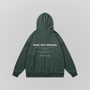 Not Broken - F. Green & Oversize Hoodie