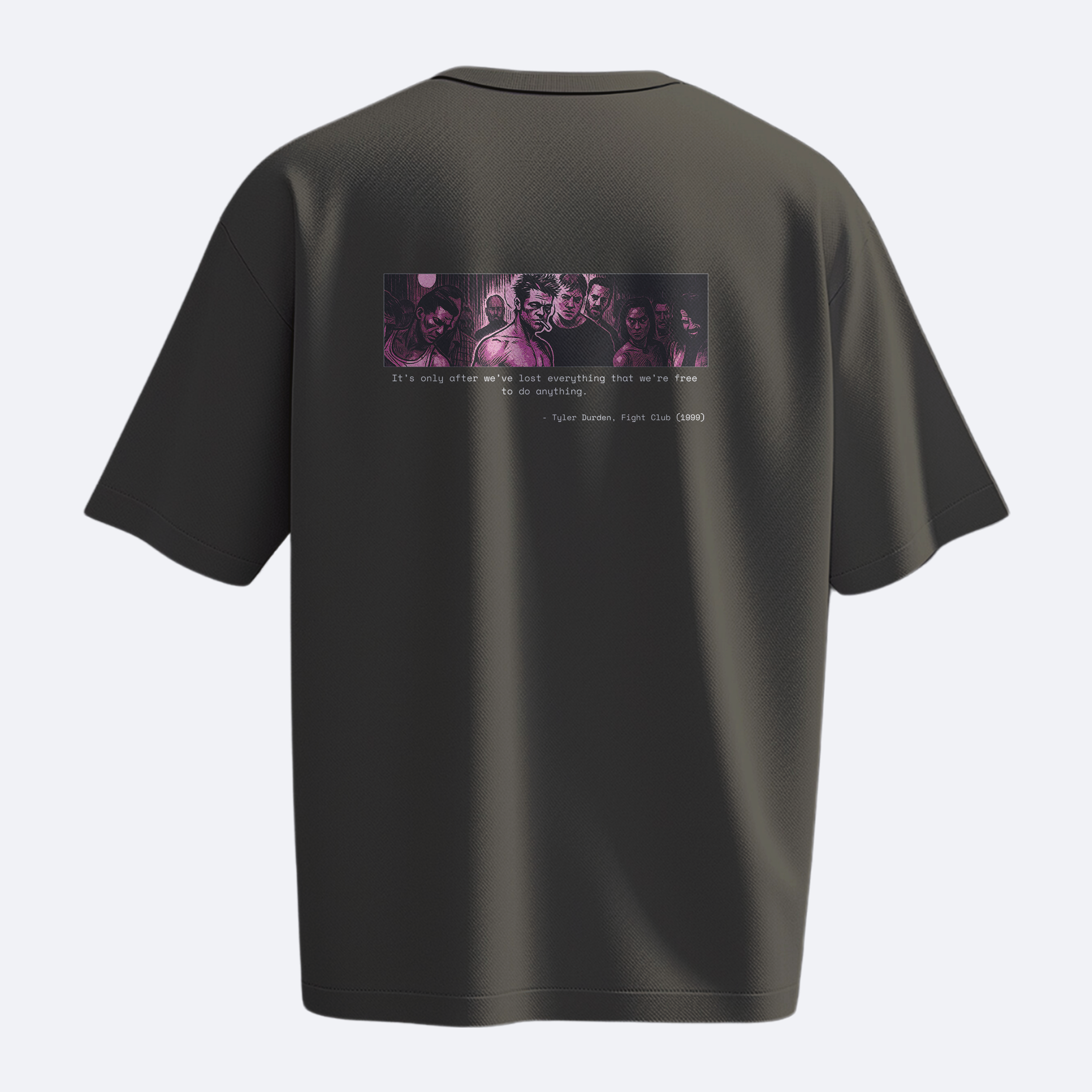 Lost Everything - Fight Club - Heavy, Oversize, Unisex Tişört
