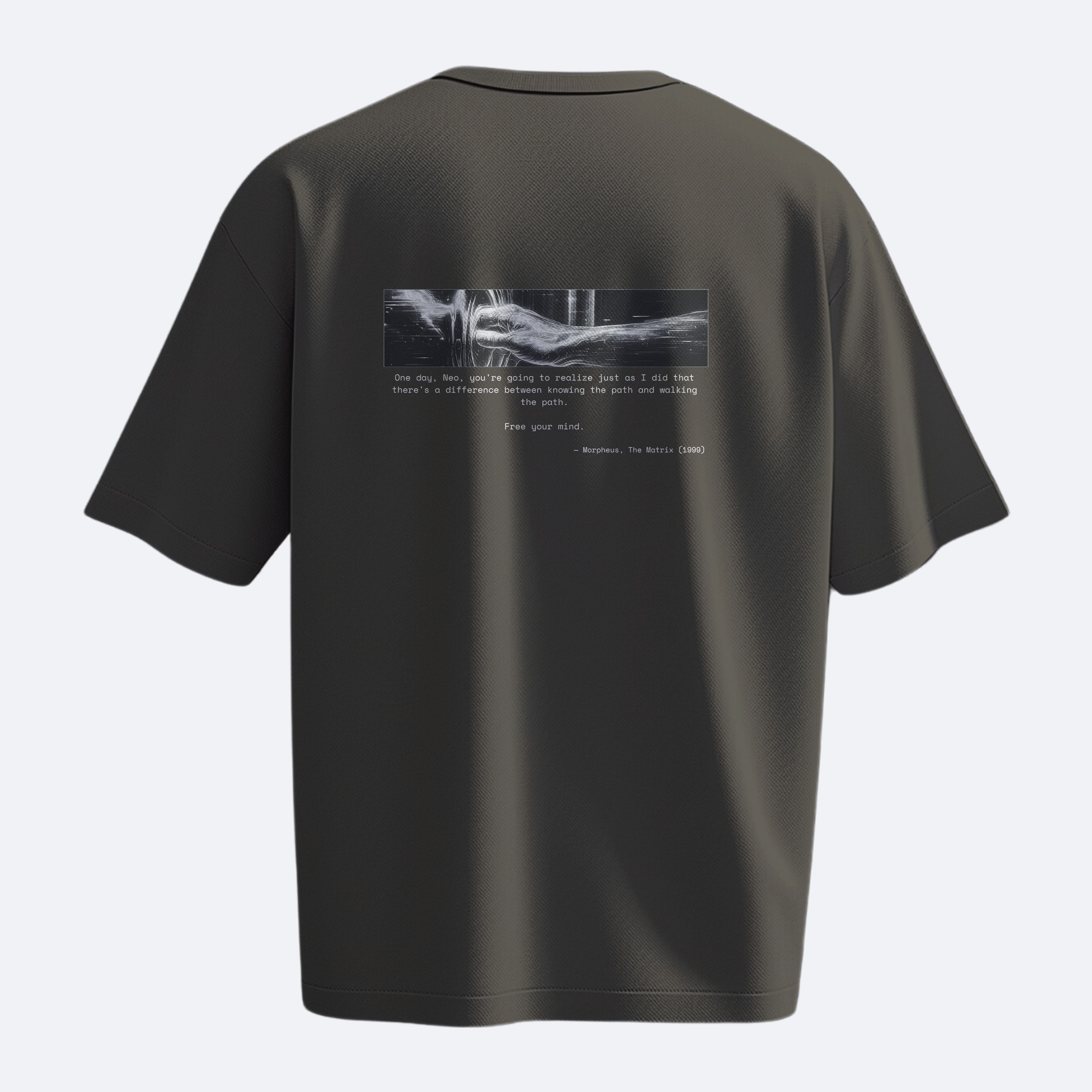 The One Who Knocks Reality - Matrix - Heavy, Oversize, Unisex Tişört