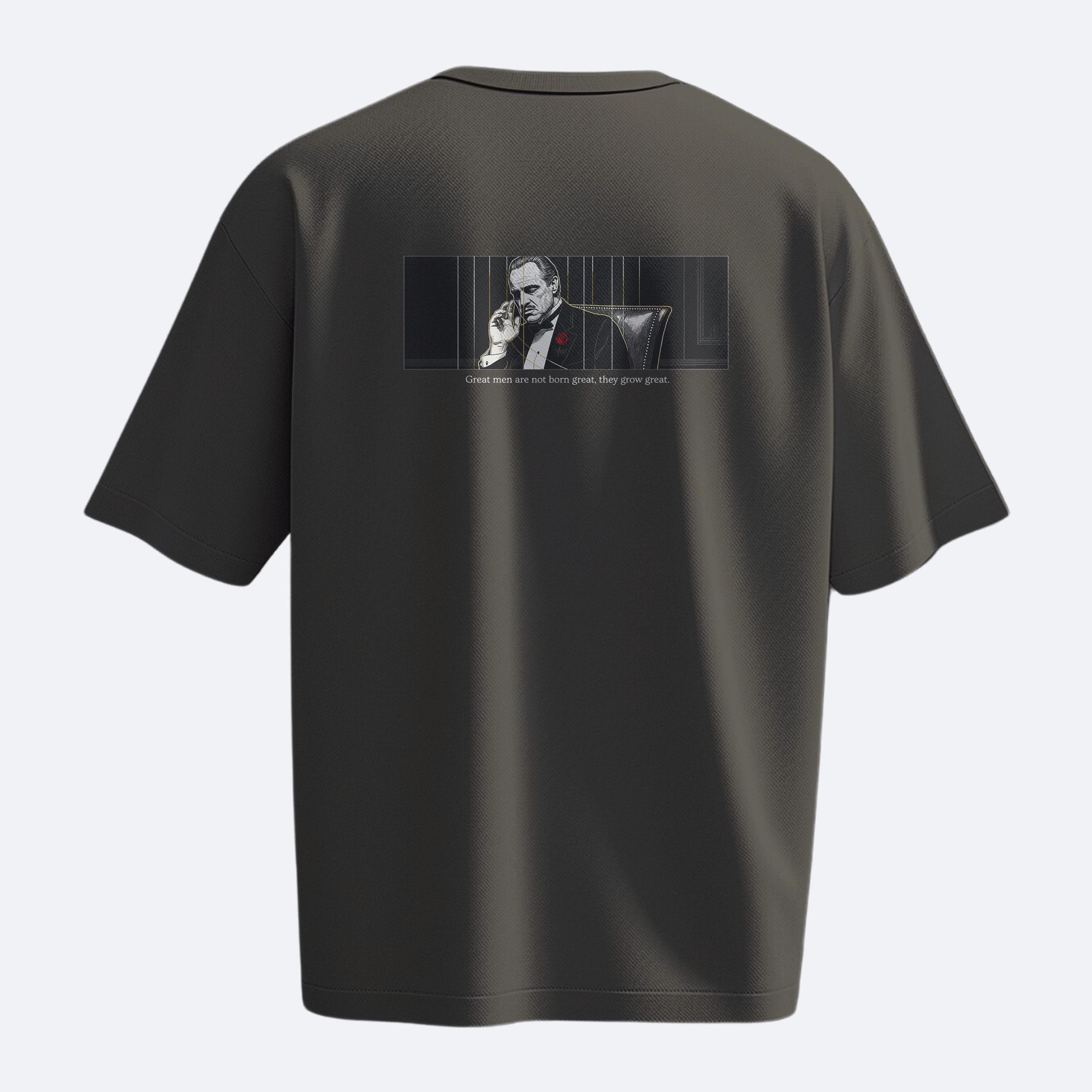 Grow Great - The Godfather - Heavy, Oversize, Unisex Tişört