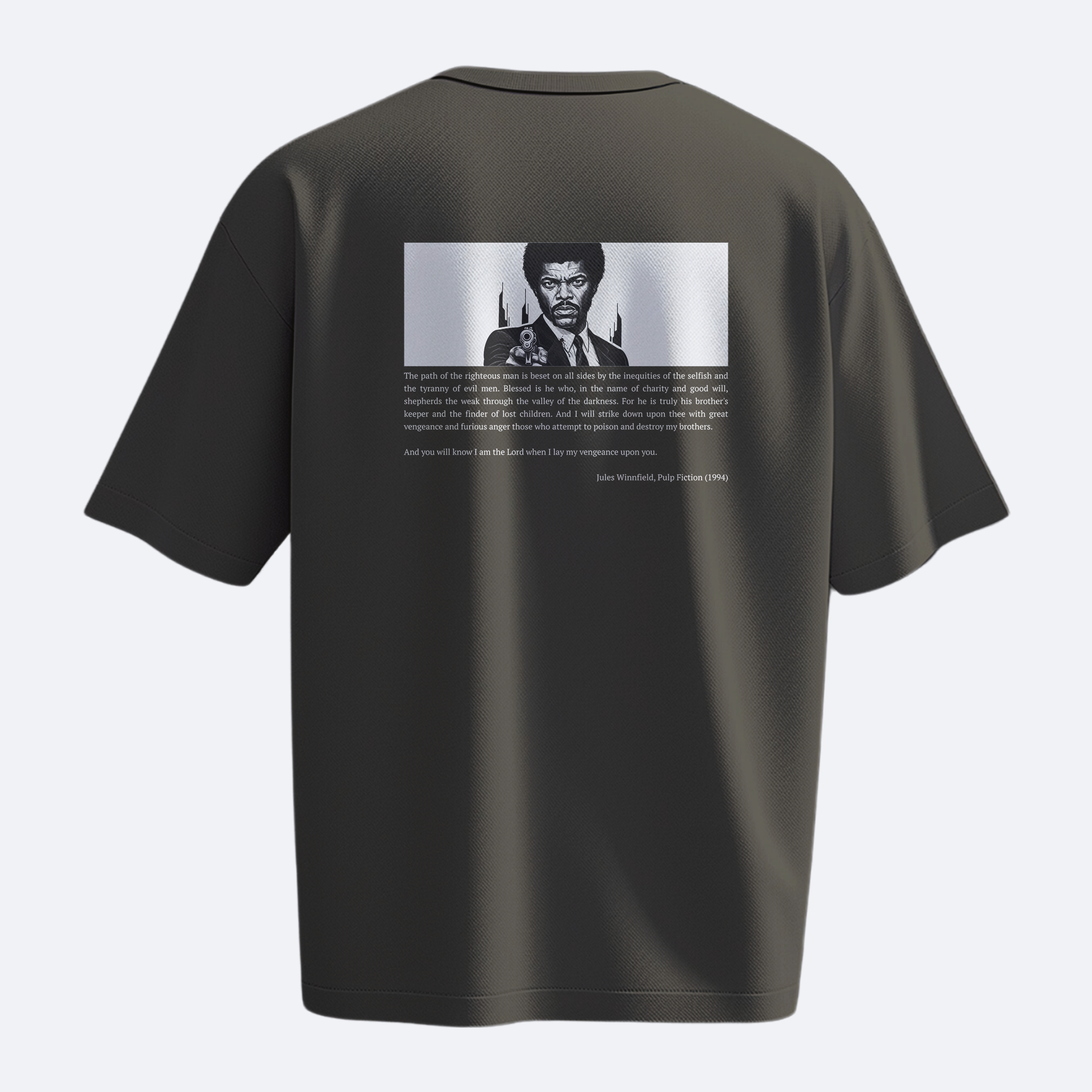 Vengeance - Pulp Fiction - Heavy, Oversize, Unisex Tişört