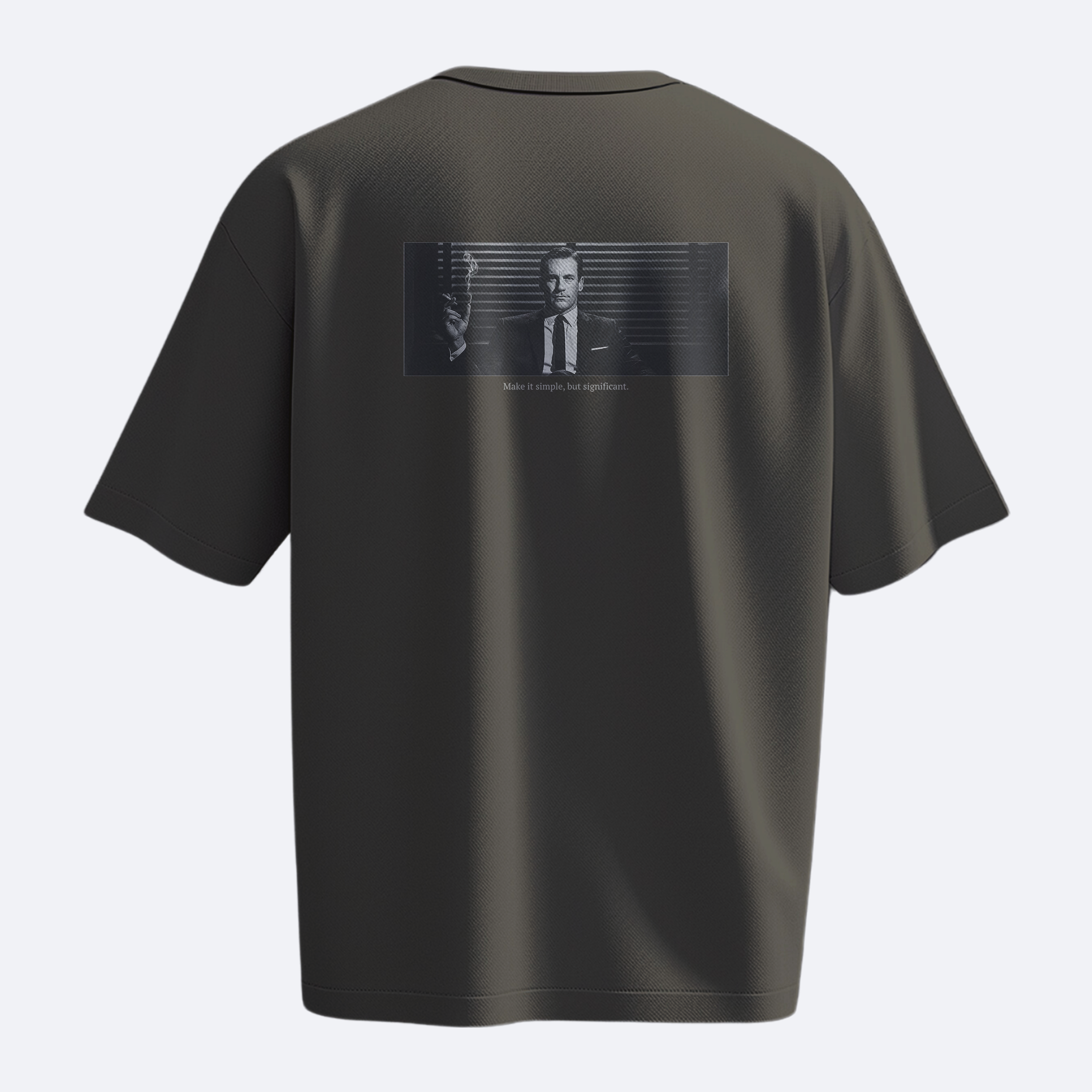 Smoke & Shadows - Mad Men - Heavy, Oversize, Unisex Tişört